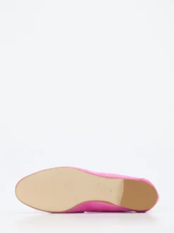 Andrea Puccini – Slipper aus Veloursleder mit Animal-Print