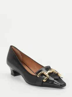 Andrea Puccini – Slipper aus Lammleder Schwarz
