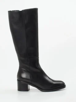 Andrea Puccini – Stiefel aus Kalbleder Schwarz