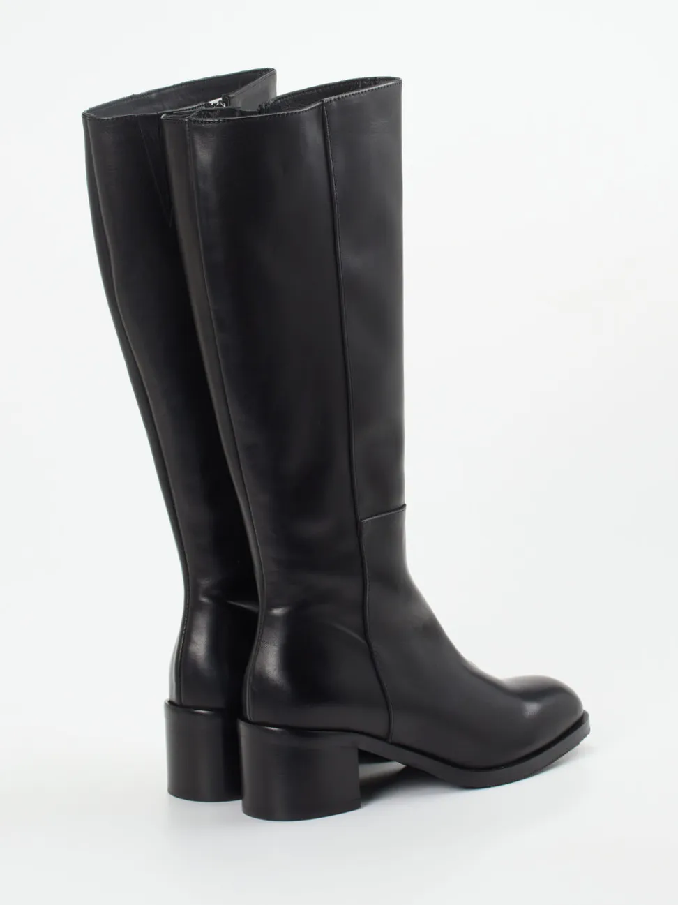 Andrea Puccini – Stiefel aus Kalbleder Schwarz