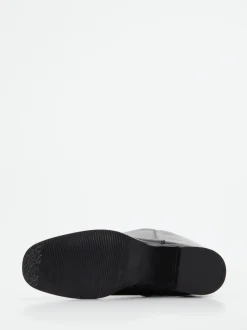 Andrea Puccini – Stiefel aus Kalbleder Schwarz
