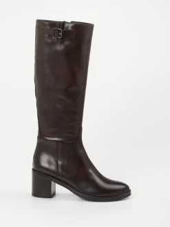Andrea Puccini – Stiefel aus Kalbleder Dunkelbraun