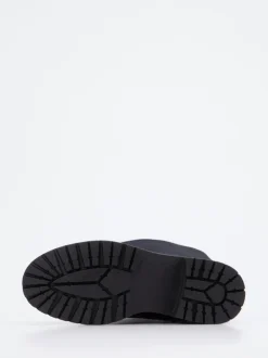 Andrea Puccini – Stiefel aus Veloursleder schwarz