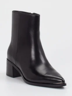 Andrea Puccini – Stiefeletten aus Lammleder Schwarz