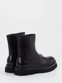 Andrea Puccini – Stiefeletten aus Lammleder schwarz