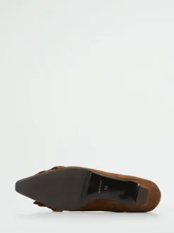 Andrea Puccini – Stiefeletten aus Veloursleder cognacbraun