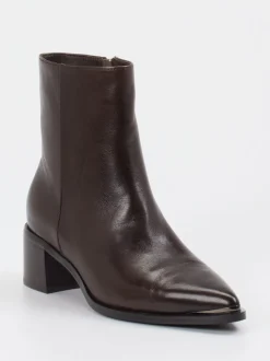 Andrea Puccini – Stiefelette aus Lammleder Dunkelbraun