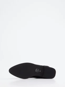 Andrea Puccini – Stiefeletten aus Veloursleder schwarz