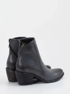 Andrea Puccini – Stiefeletten aus Kalbleder navyblau
