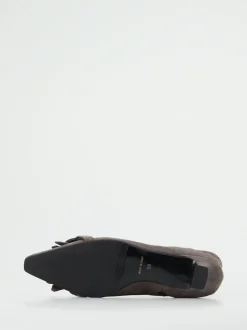 Andrea Puccini – Stiefelette aus Veloursleder taupegrau