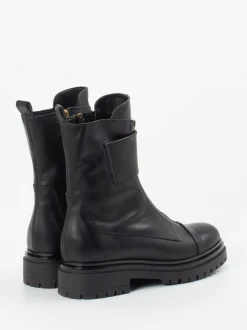 Andrea Puccini – Stiefeletten aus Kalbleder schwarz