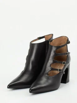 Andrea Puccini – Stiefeletten aus Lammleder schwarz