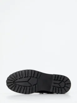 Andrea Puccini – Stiefelette aus Hochglanzleder schwarz