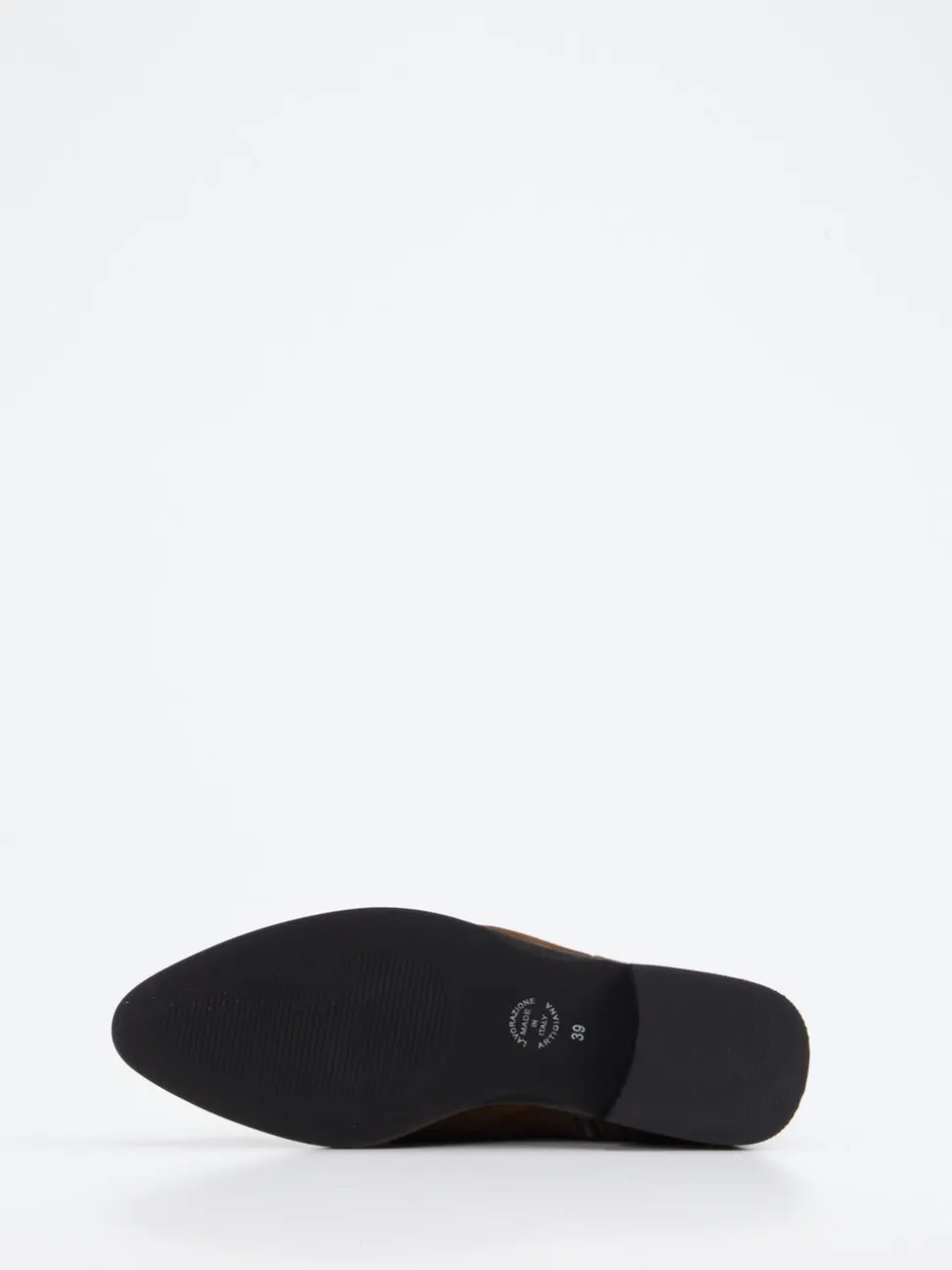 Andrea Puccini – Stiefeletten aus Veloursleder braun