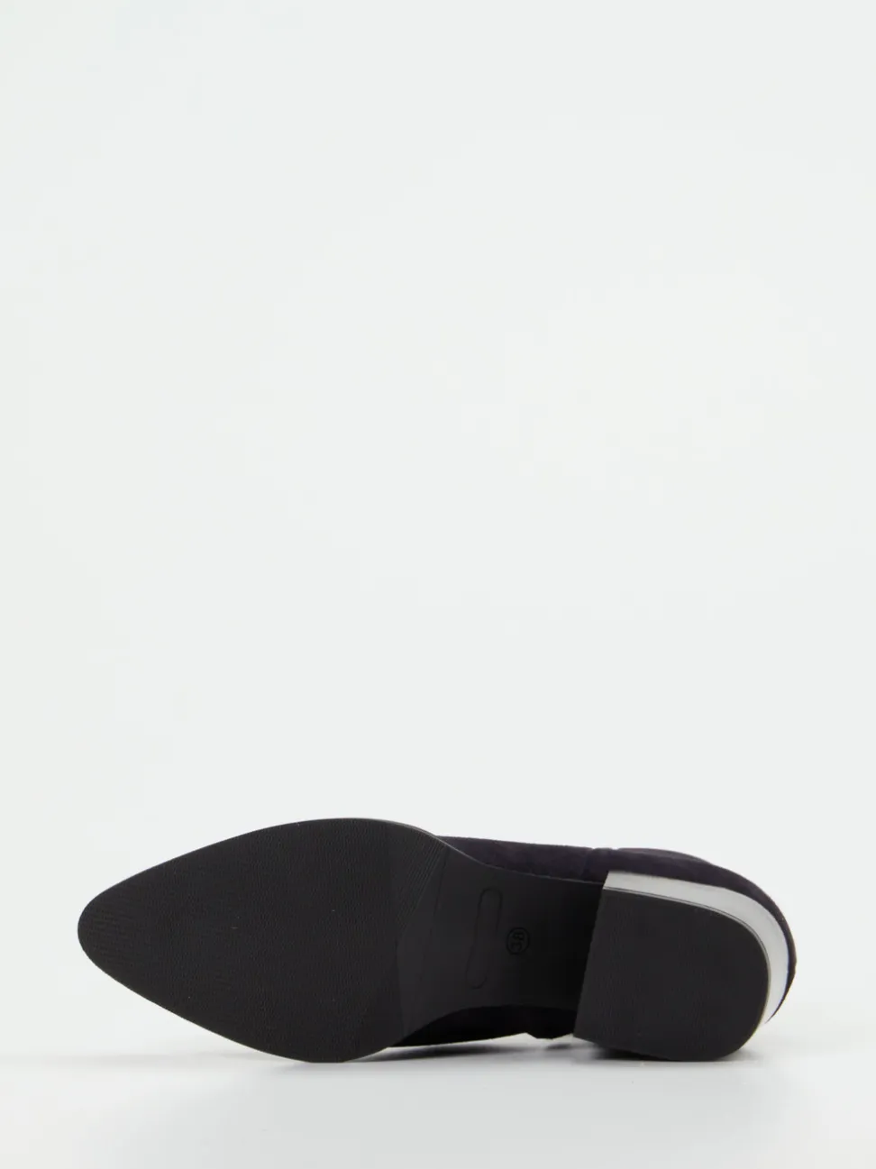 Andrea Sabatini – Ankle Boots aus Veloursleder blau