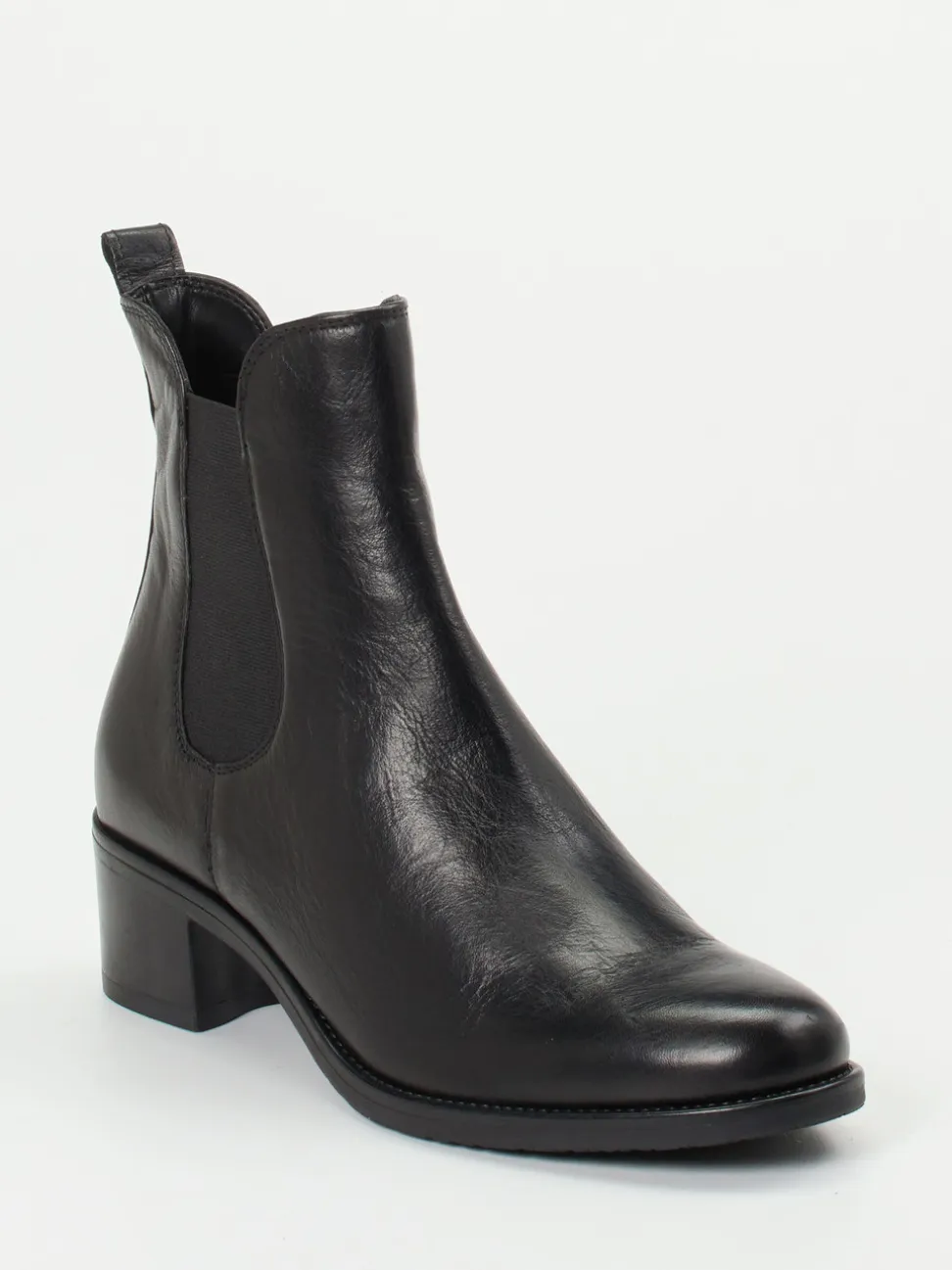 Andrea Sabatini – Chelsea Boots aus Kalbleder schwarz