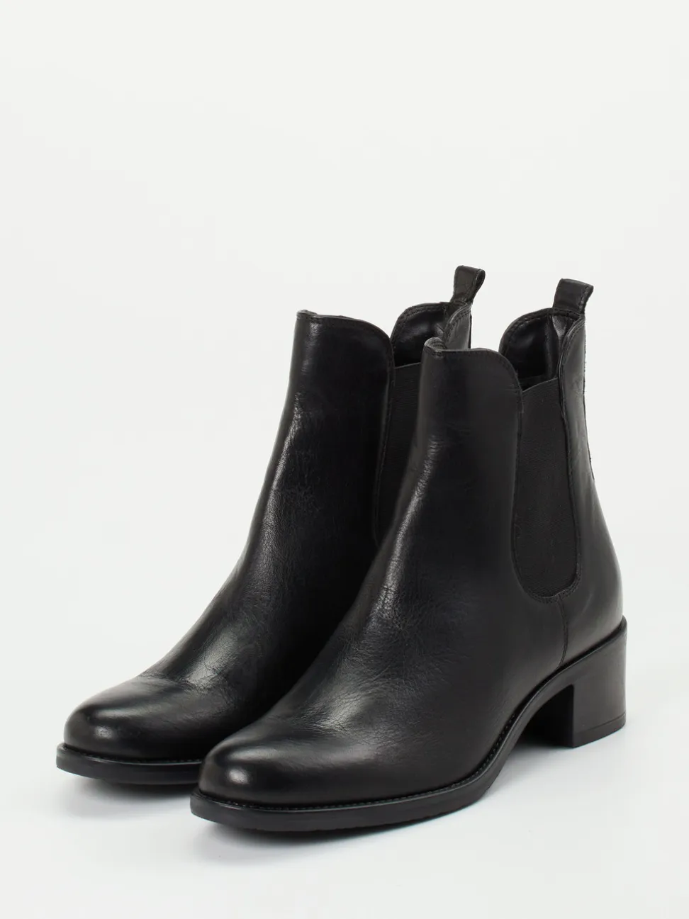 Andrea Sabatini – Chelsea Boots aus Kalbleder schwarz