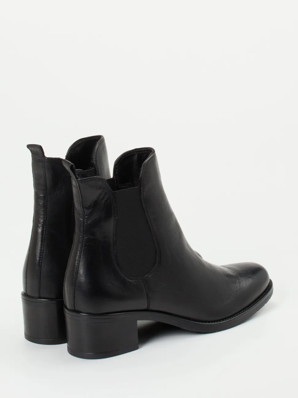 Andrea Sabatini – Chelsea Boots aus Kalbleder schwarz