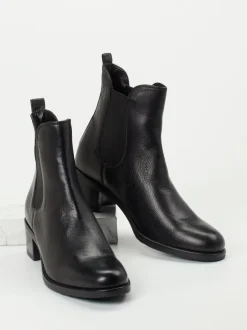 Andrea Sabatini – Chelsea Boots aus Kalbleder schwarz