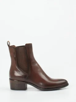 Andrea Sabatini – Chelsea-Stiefelette aus Kalbleder Braun
