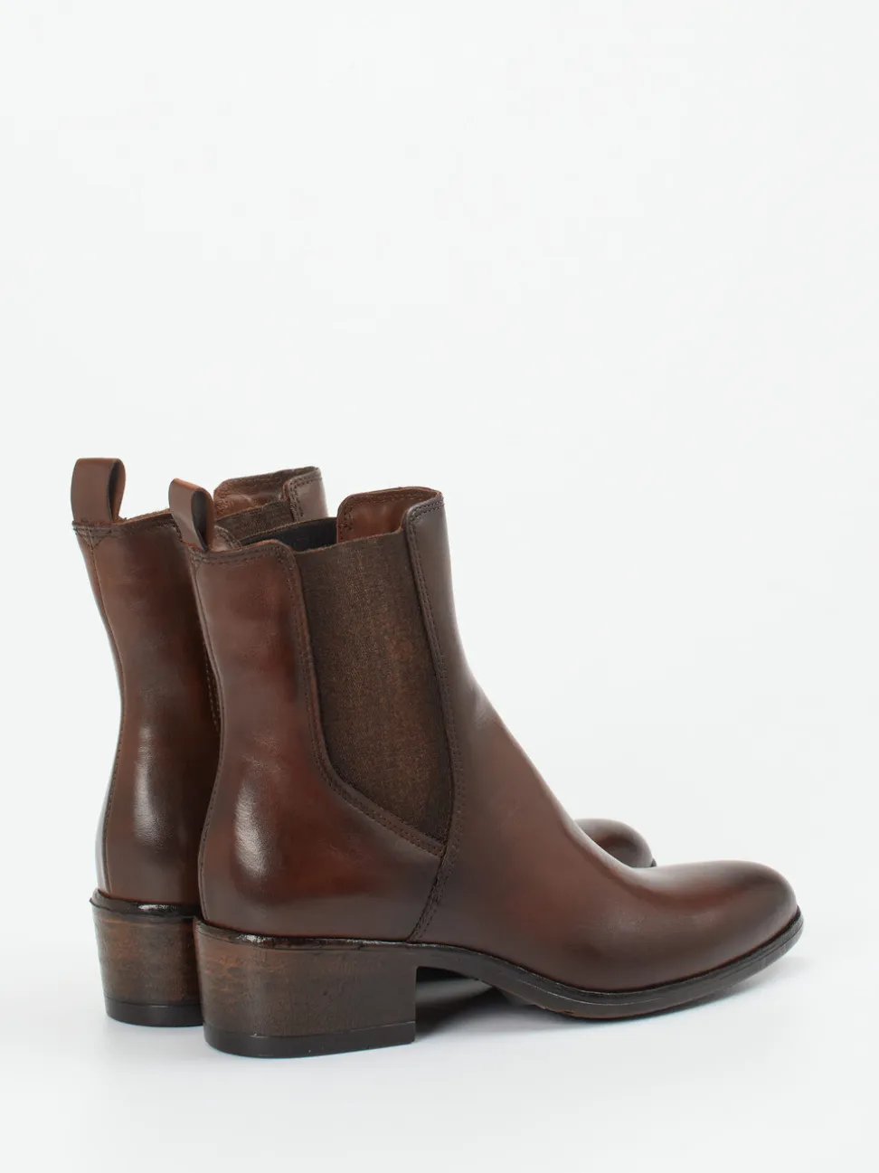 Andrea Sabatini – Chelsea-Stiefelette aus Kalbleder Braun
