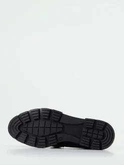 Andrea Sabatini – Chunky Loafer aus Hochglanzleder grün