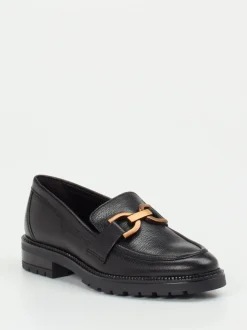 Andrea Sabatini – Loafer aus Ziegenleder schwarz