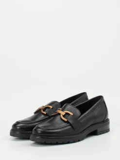 Andrea Sabatini – Loafer aus Ziegenleder schwarz