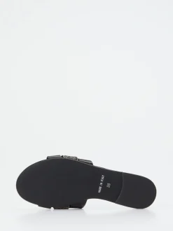 Andrea Sabatini – Pantolette aus Kalbleder mit Strass