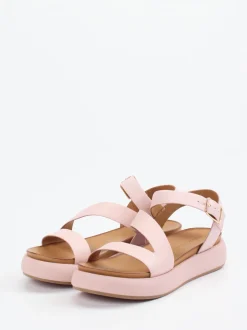 Andrea Sabatini – Plateau-Sandale aus Kalbleder rosa