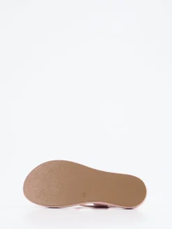 Andrea Sabatini – Plateau-Sandale aus Kalbleder rosa