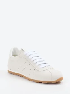 Andrea Sabatini – Retro-Sneaker aus Nubukleder Offwhite