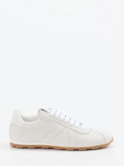Andrea Sabatini – Retro-Sneaker aus Nubukleder Offwhite
