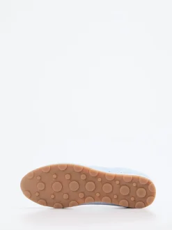 Andrea Sabatini – Retro-Sneaker aus Nubukleder Pastellblau