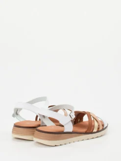 Andrea Sabatini – Riemchensandalen aus Leder multicolor