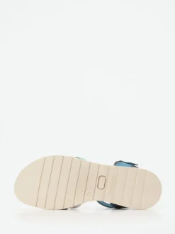 Andrea Sabatini – Riemchensandale aus Glattleder multicolor