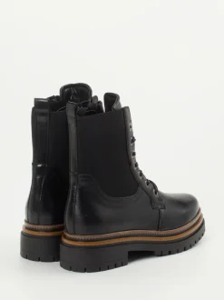 Andrea Sabatini – Schnürboots aus Kalbleder Schwarz