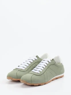 Andrea Sabatini – Sneaker aus Nubukleder Salbeigrün