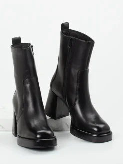 Andrea Sabatini – Stiefeletten aus Kalbleder Schwarz
