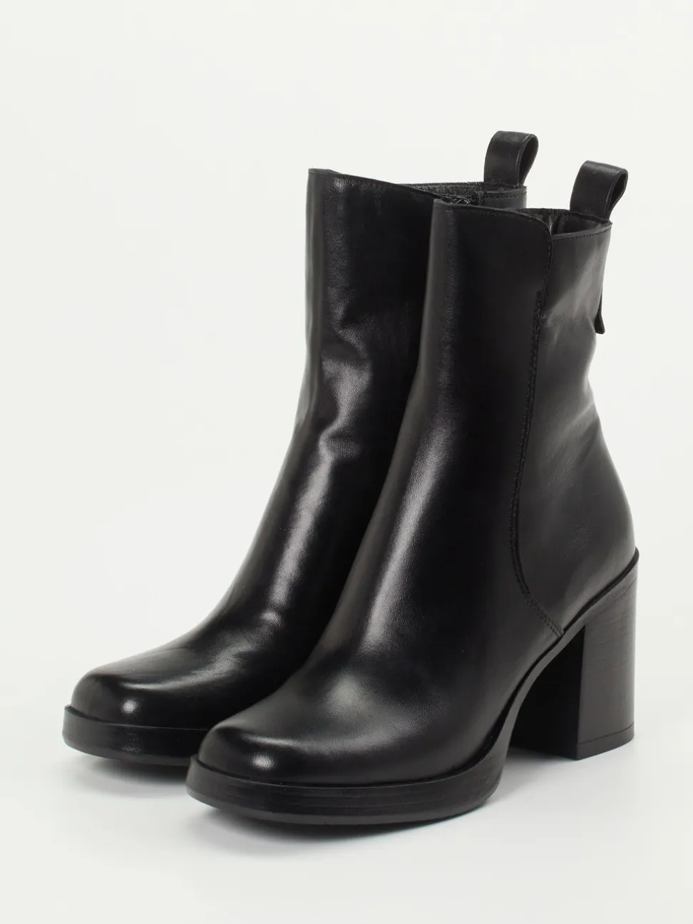 Andrea Sabatini – Stiefeletten aus Kalbleder Schwarz