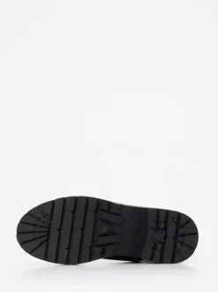Apepazza – Schnürboots aus Leder Schwarz mit Strass