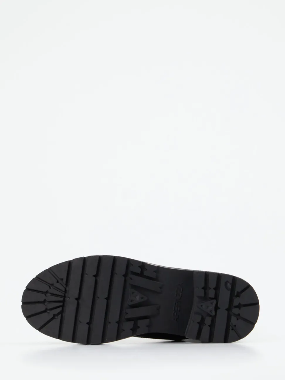 Apepazza – Schnürboots aus Leder Schwarz mit Strass