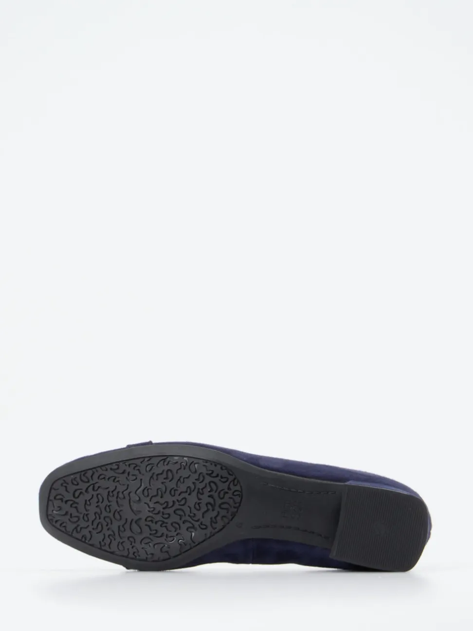 Ara – Blockabsatz-Pumps aus Veloursleder Dunkelblau