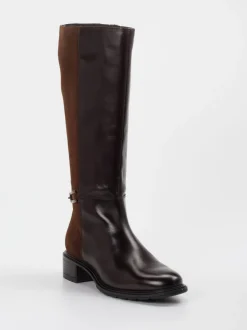 Ara – Kniehohe Stiefel aus Kalbleder in Braun