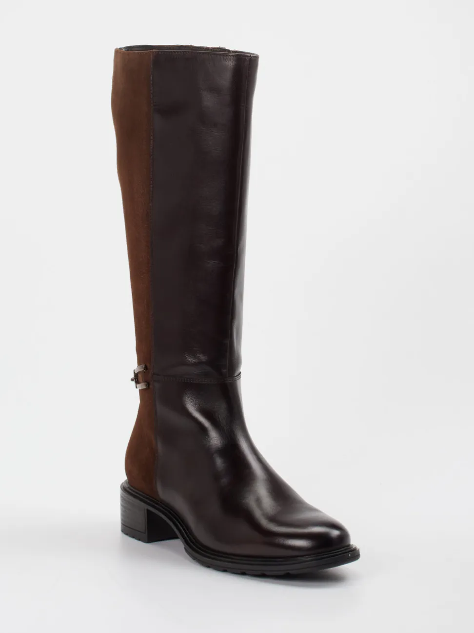 Ara – Kniehohe Stiefel aus Kalbleder in Braun