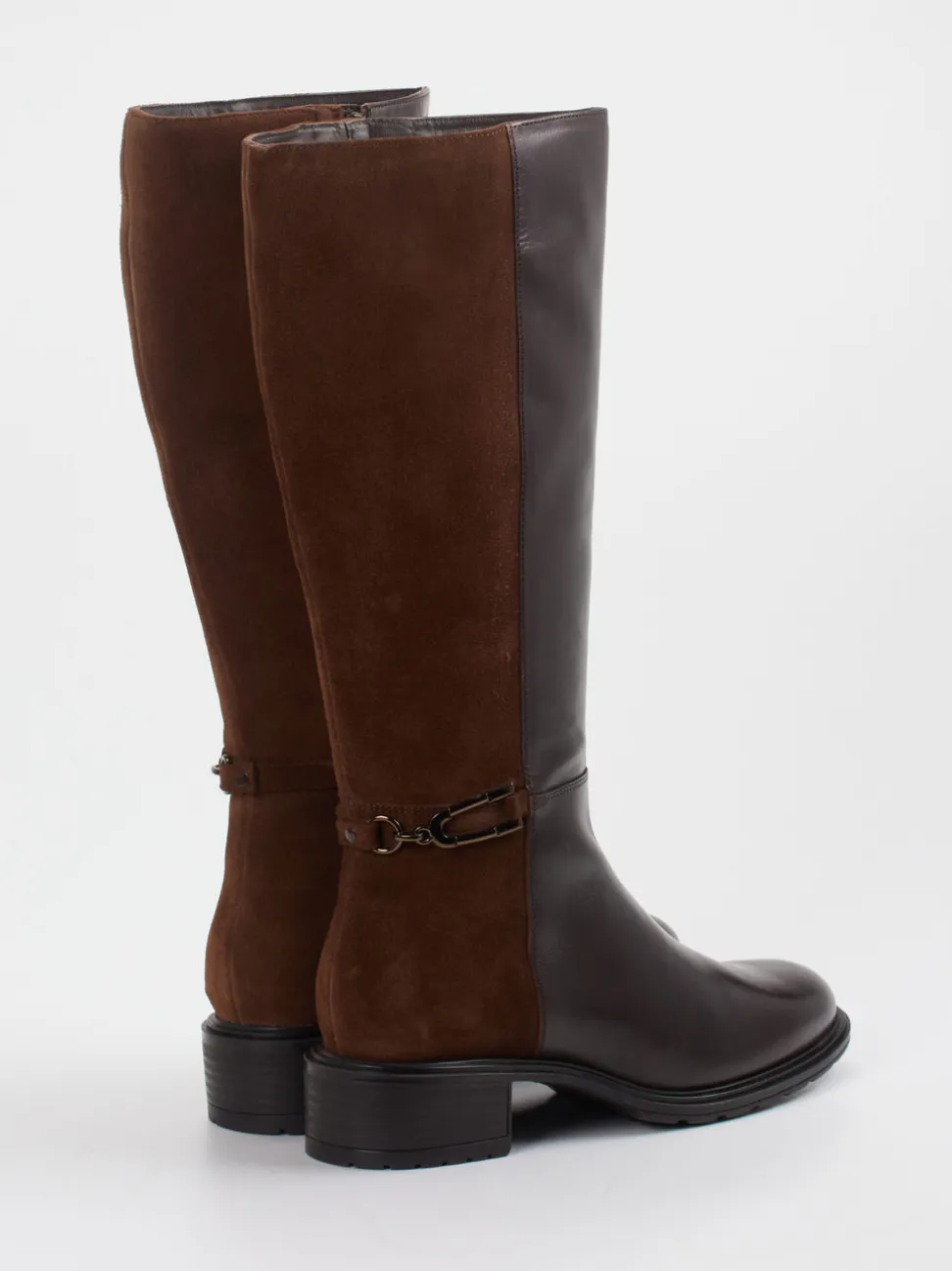 Ara – Kniehohe Stiefel aus Kalbleder in Braun