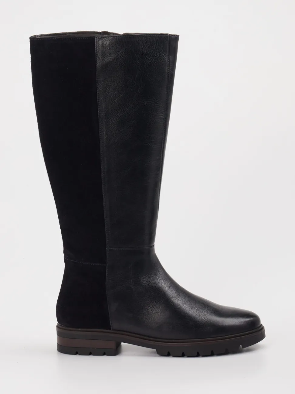 Ara – Kniehohe Stiefel aus Leder Schwarz