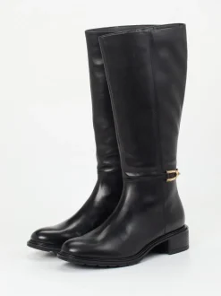 Ara – Kniehohe Stiefel aus Kalbleder schwarz
