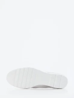 Ara – Komfort-Ballerinas aus Leder Weiß floral