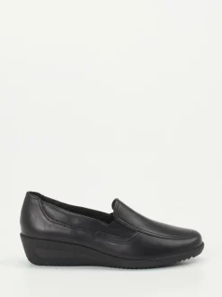 Ara – Komfort-Loafer aus Kalbleder schwarz
